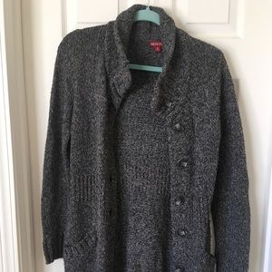 Long Knit Cardigan Sweater